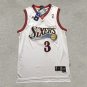 Adidas 76ers 3 White  Jersey