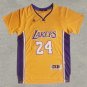 Adidas Lakers 24 Yellow  Jersey