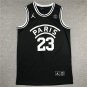 AJ&Paris 23 Black  Jersey