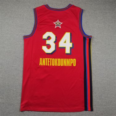 All Star Bucks 34 Red  Jersey