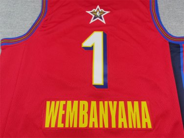 All Star Spurs 1 Red  Jersey