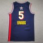 All Star Timberwolves 5 Deep Blue  Jersey