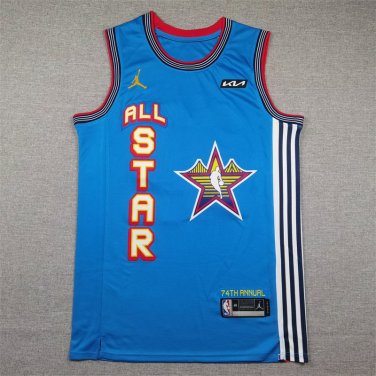 All Star Warriors 30 Light Blue  Jersey