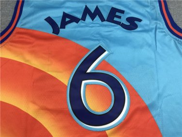 Big Slam Dunk 6 Printed Blue  Jersey