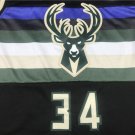 Bucks 34 City Edition Black  Jersey