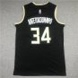 Bucks 34 City Edition Black  Jersey