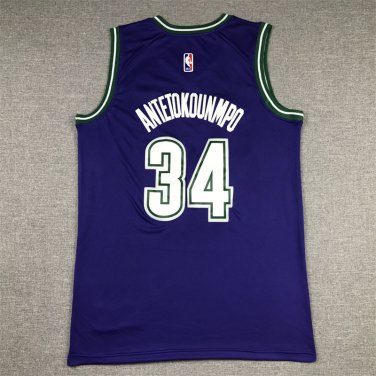 Bucks 34 Classic Purple  Jersey