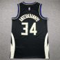 Bucks 34 Declaration Edition Black  Jersey