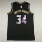 Bucks 34 Diamond Edition Black Gold  Jersey
