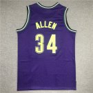 Bucks 34 purple big deer head  Jersey