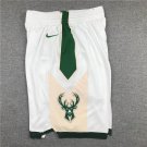 Bucks White Pants  Jersey