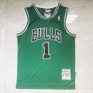 Bull 1 Retro Green  Jersey