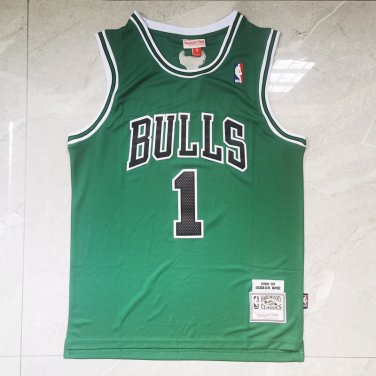 Bull 1 Retro Green  Jersey