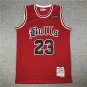 Bull 23 Old English Red  Jersey