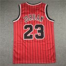 Bull 23 Red Stripe  Jersey
