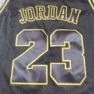 Bull 23 Retro All Black  Jersey