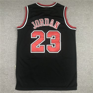 Bull 23 Retro Black  Jersey