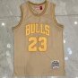 Bull 23 Retro Gold  Jersey