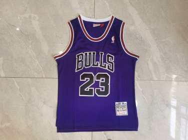 Bull 23 Retro Purple  Jersey