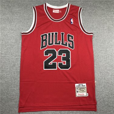 Bull 23 Retro Red  Jersey