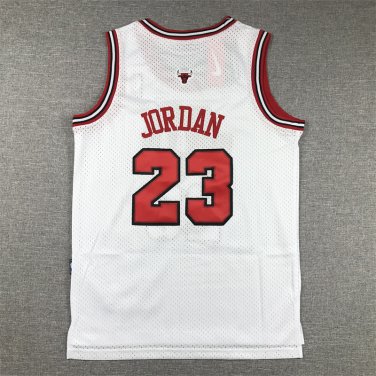 Bull 23 White  Jersey