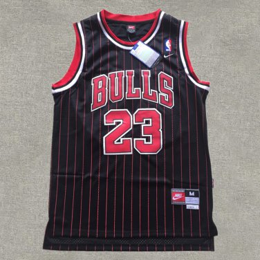Bull 23 with black and red stripes  Jersey
