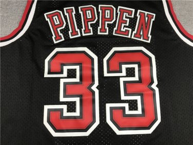 Bull 33 Retro Black  Jersey
