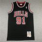 Bull 91 Retro Black  Jersey