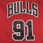 Bull 91 Retro Red  Jersey