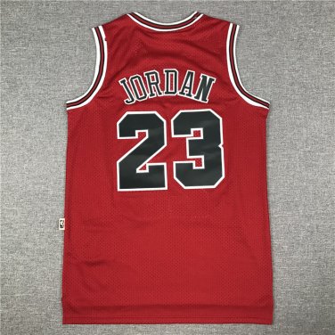 Bulls 23 Championship Edition Red  Jersey