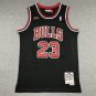 Bulls 23 Final Edition Black  Jersey