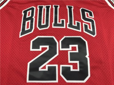 Bulls 23 Final Edition Red  Jersey