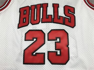 Bulls 23 Final Edition White  Jersey