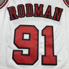 Bulls 91 Final Edition White  Jersey