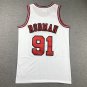 Bulls 91 Final Edition White  Jersey