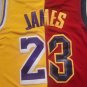Cavaliers Lakers 23 color blocked  Jersey