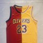 Cavaliers Lakers 23 color blocked  Jersey
