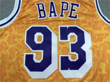 Comfort Monkey Lakers 93 Yellow  Jersey