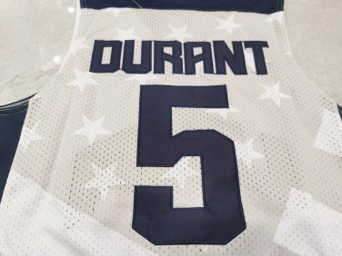 Dream 10 5 Durant White  Jersey