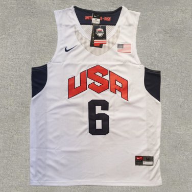 Dream 16 White James  Jersey