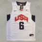 Dream 16 White James  Jersey