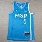Forest Wolf 5 Light Blue  Jersey