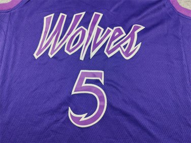 Forest Wolf 5 Purple  Jersey