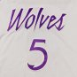 Forest Wolf 5 White Purple Character  Jersey