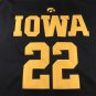 Iowa Hawkeye 22 Black  Jersey