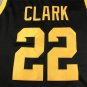 Iowa Hawkeye 22 Black Yellow Edge  Jersey