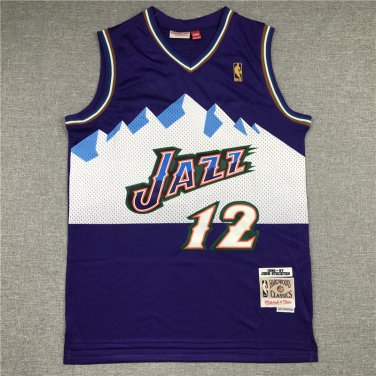 Jazz 12 Retro Purple  Jersey