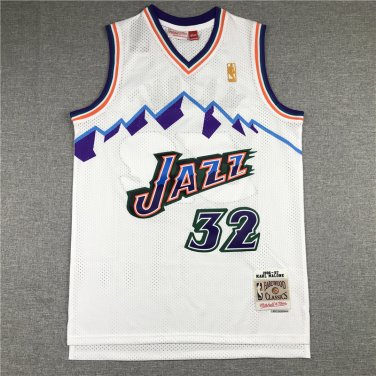 Jazz 32 Retro White  Jersey