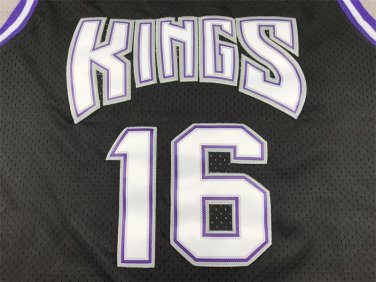 King 16 Retro Black  Jersey
