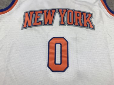 Knicks 0 White  Jersey